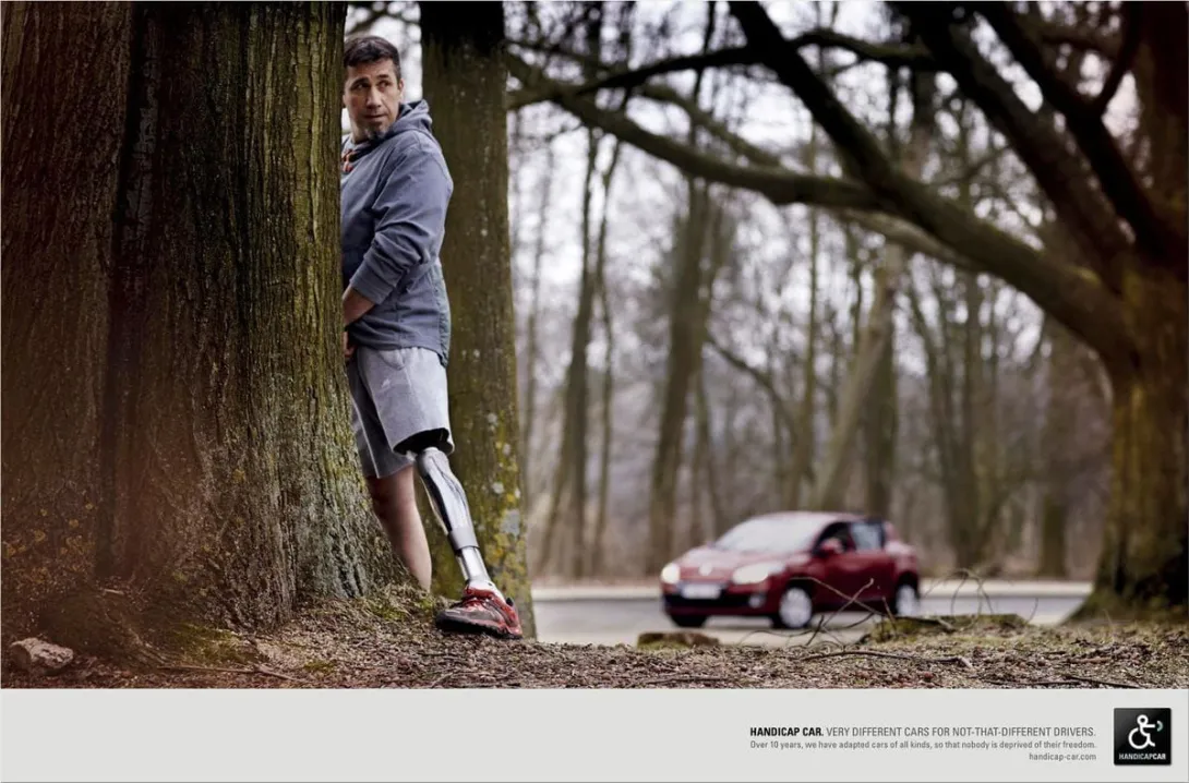 Handicap Car ads