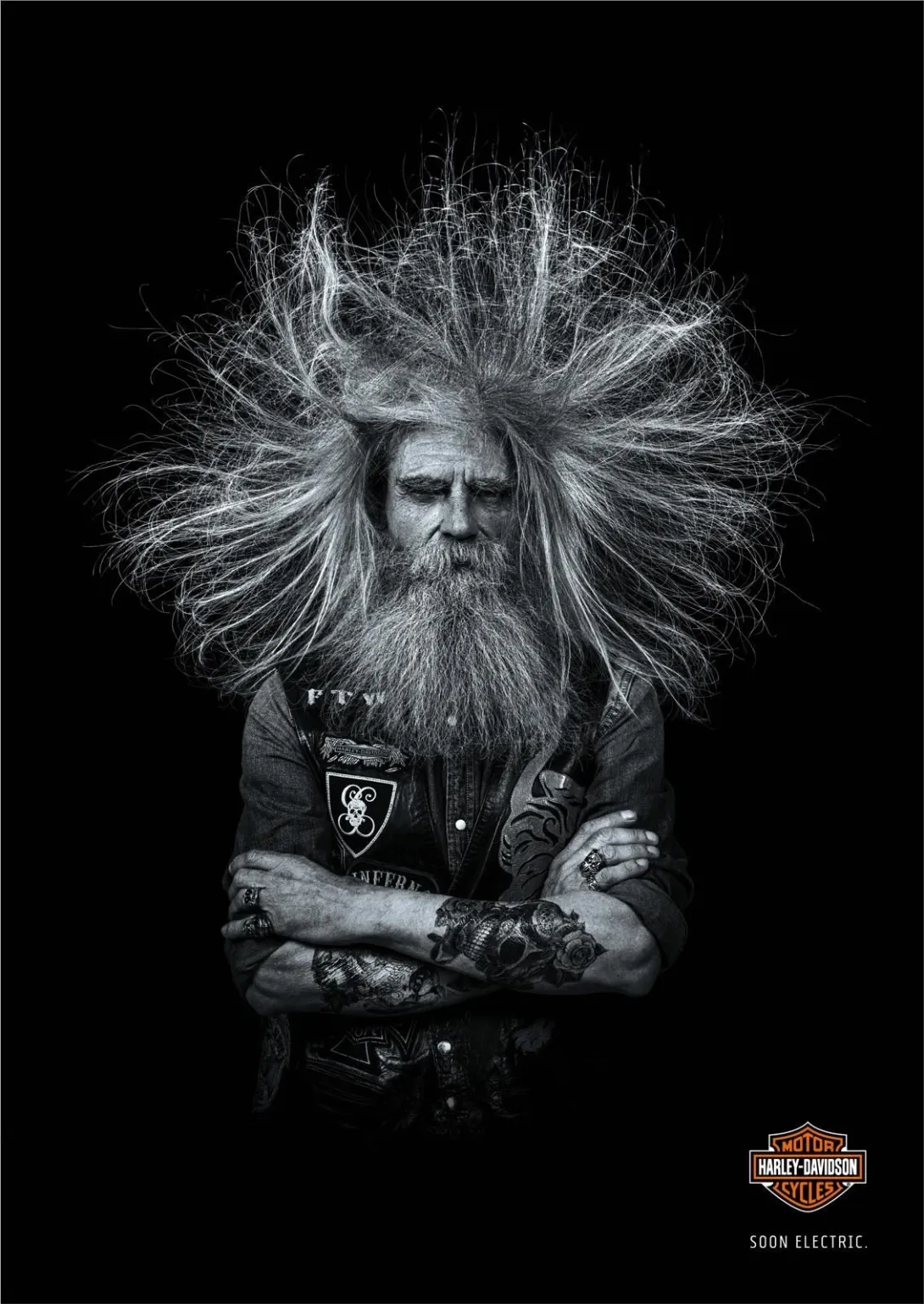 Harley-Davidson print ads