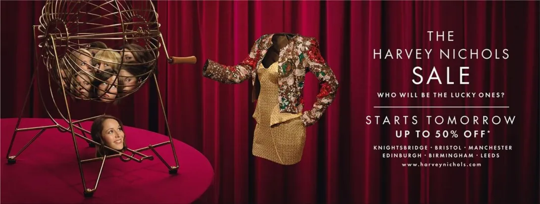 Harvey Nichols print ads