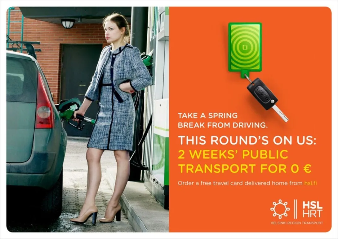 Helsinki Region Transport ads