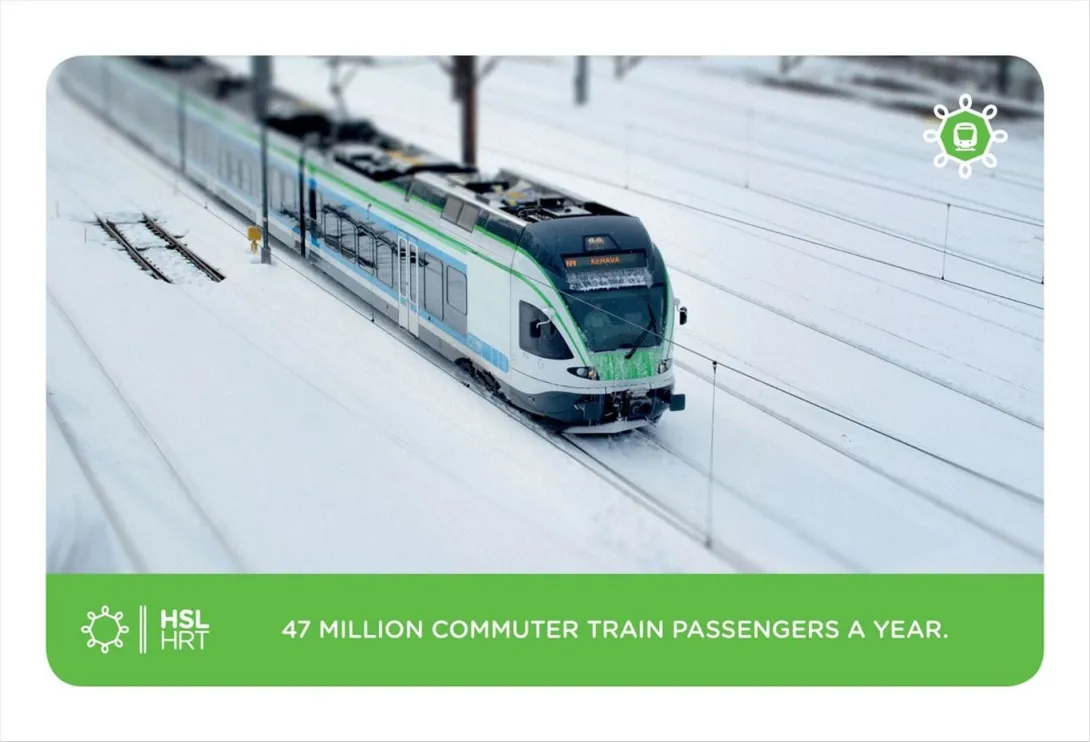 Helsinki Region Transport outdoor ads