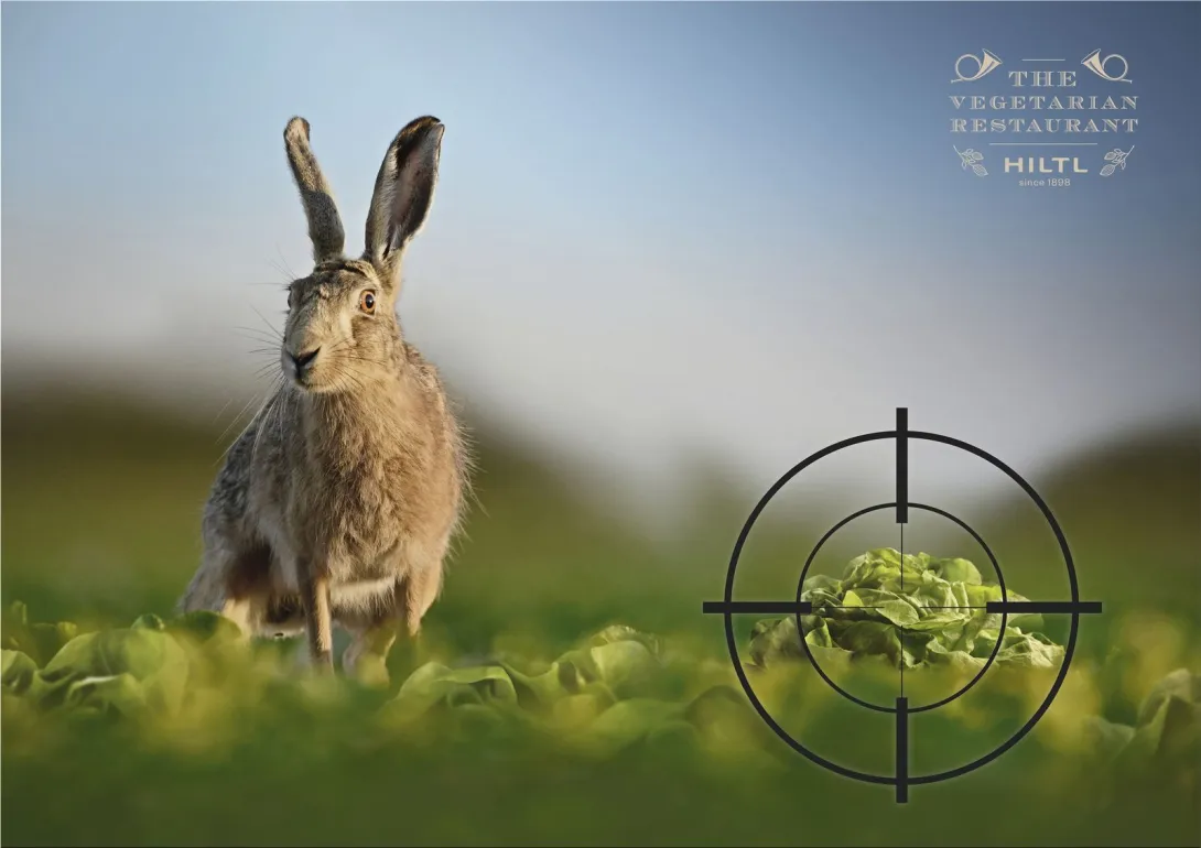 Hiltl "enjoyment food never comes at the expense of animals"