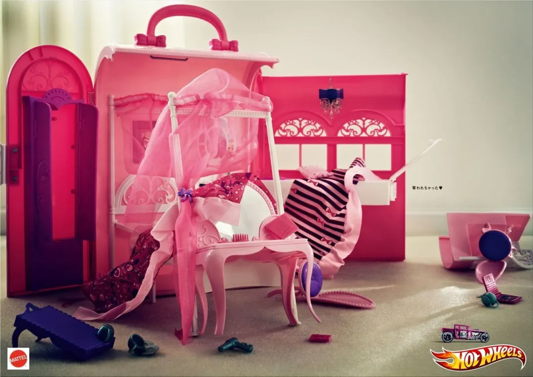 HotWheels print ads