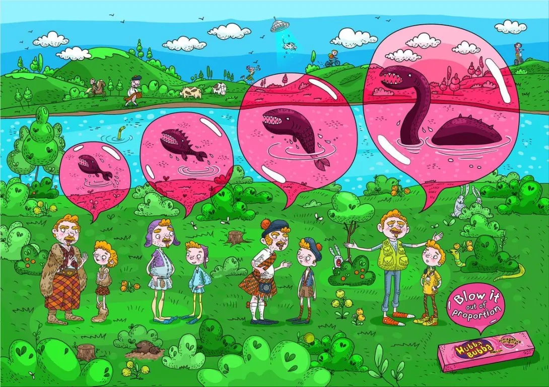 Hubba Bubba ads