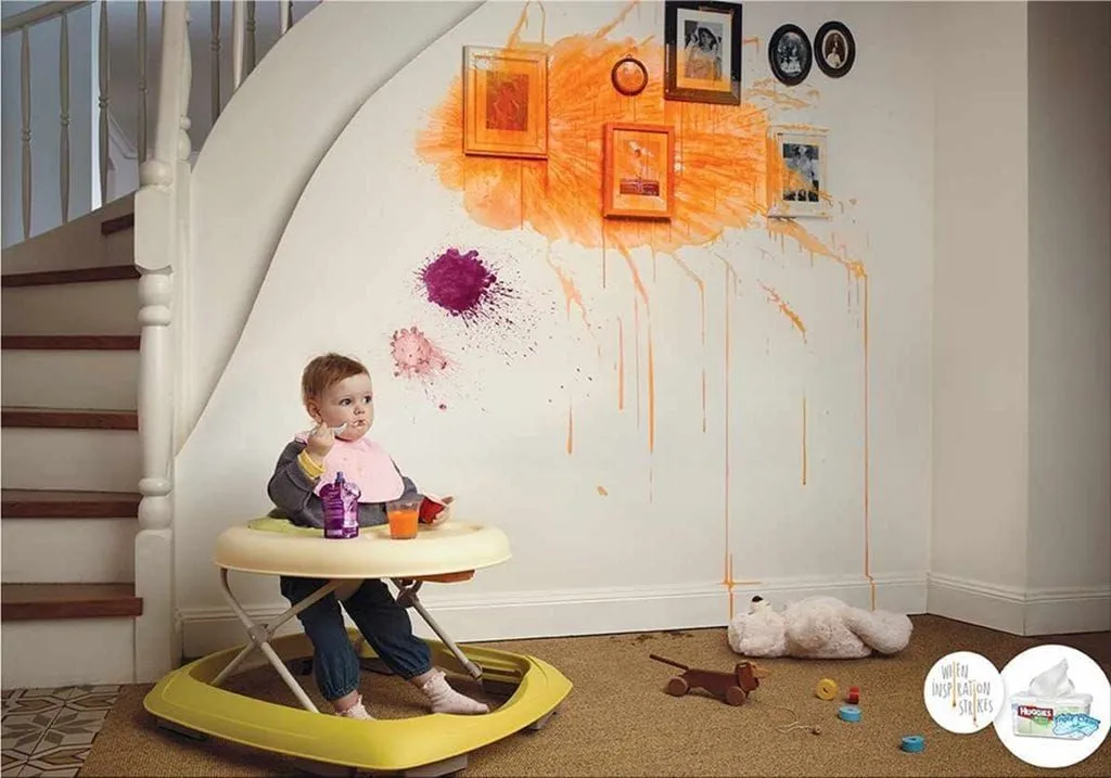Huggies print ads