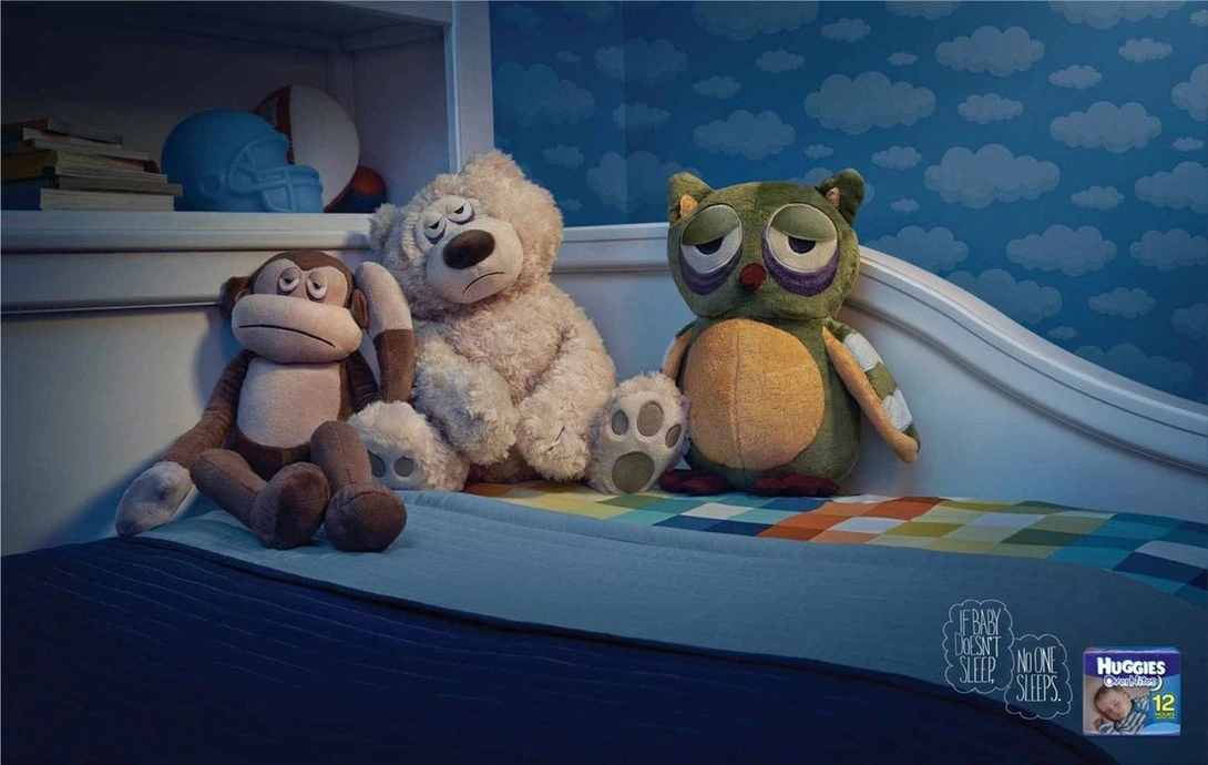 Huggies print ads