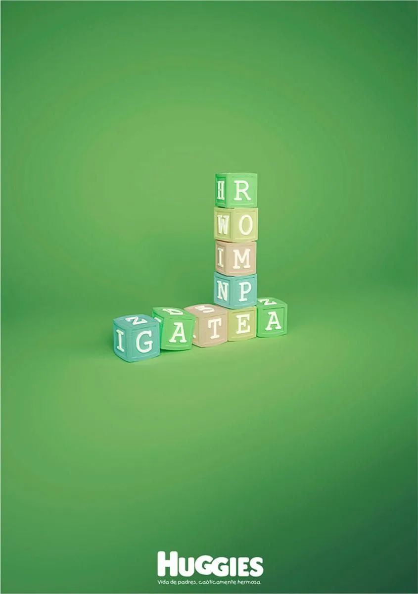 Huggies print