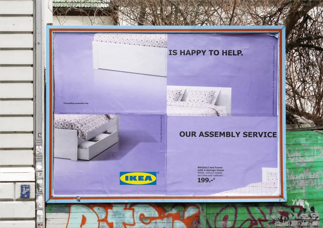 IKEA outdoor ads
