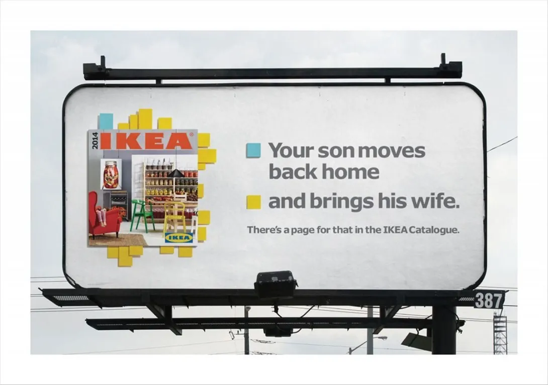 IKEA outdoor ads