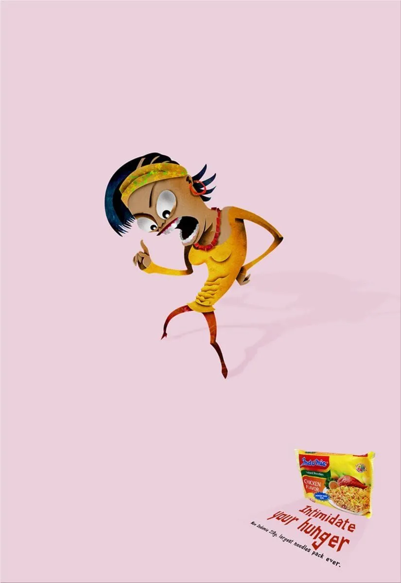 Indomie Noodles ads