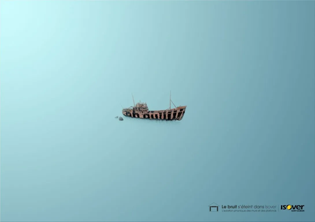 Isover print ads
