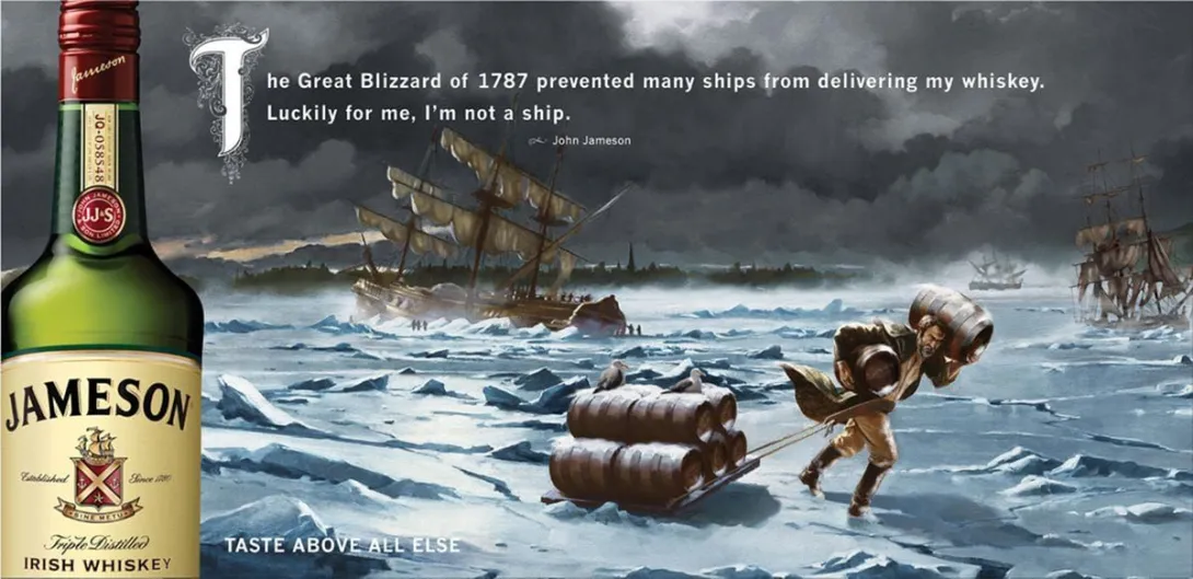 Jameson Irish Whiskey ads