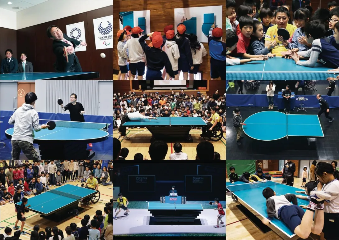 Japan Para Table Tennis Association "The Most Challenging Pingpong Table" by Tbwa\Hakuhodo