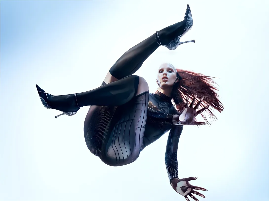 Jimmy Choo & Mugler ads
