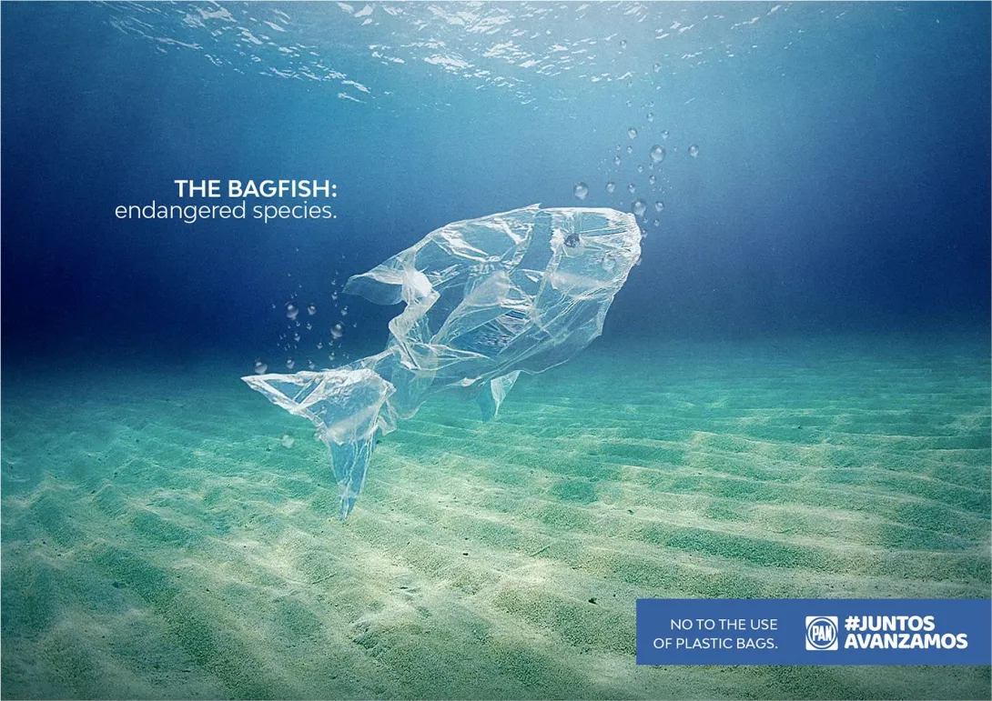 Juntos Avanzamos "No to the use of plastic bags."