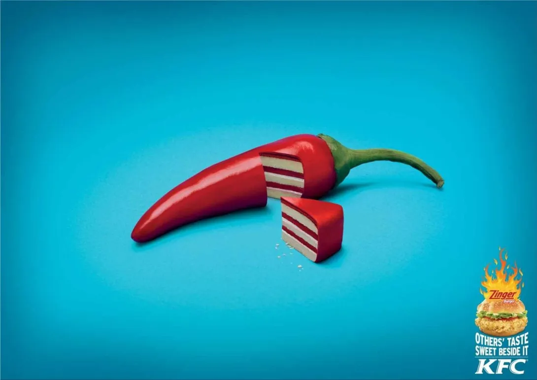 KFC print ads