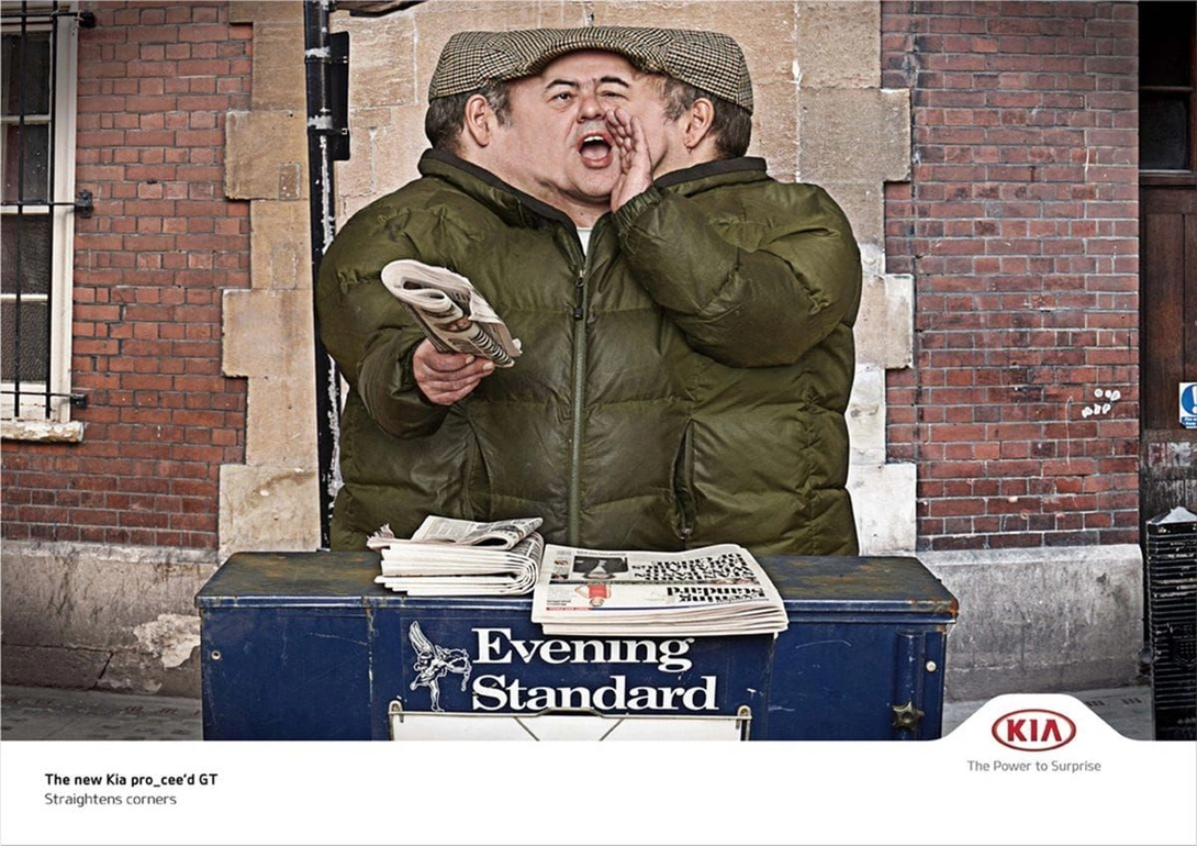 Kia print ads