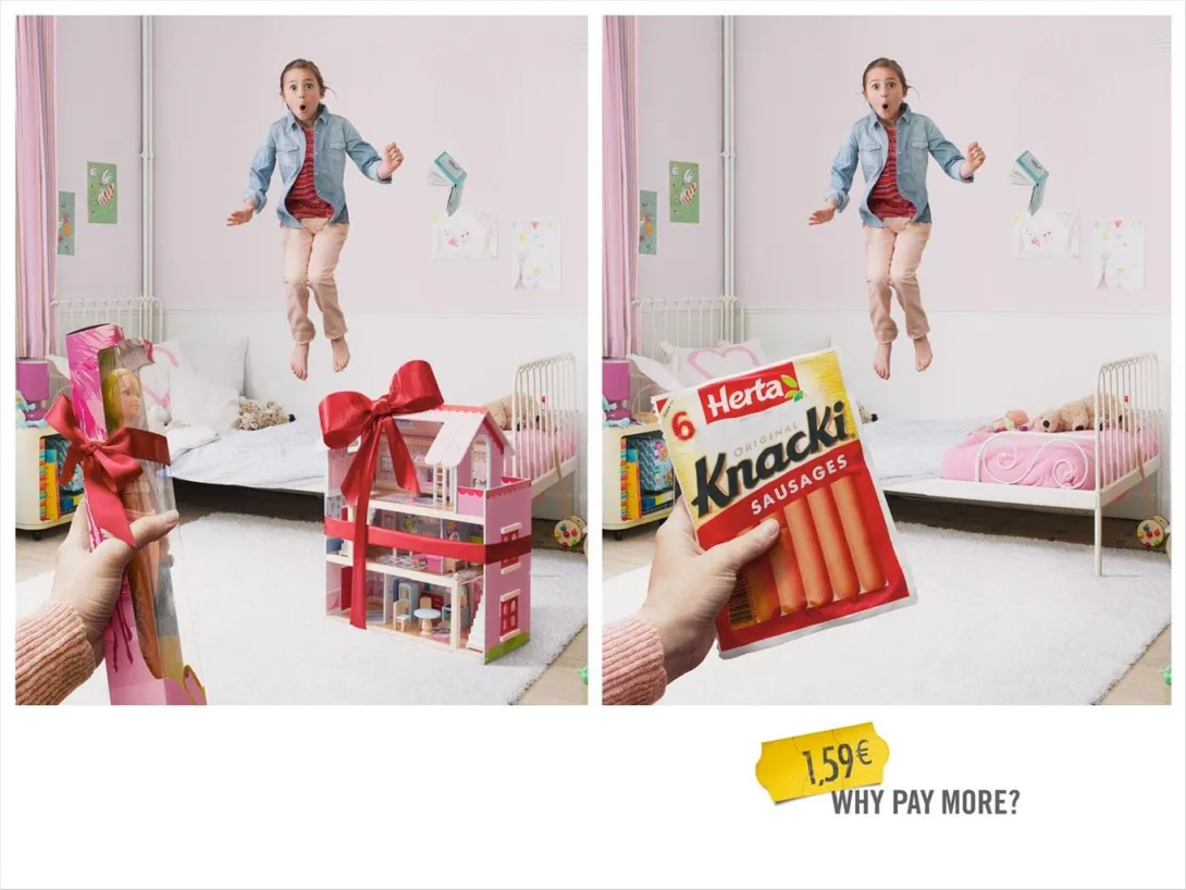 Knacki Sausages ads