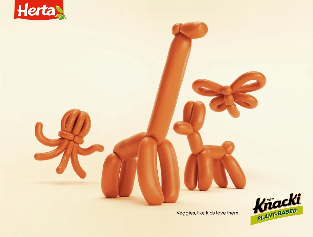 Knacki "Veggies, like kids love them"