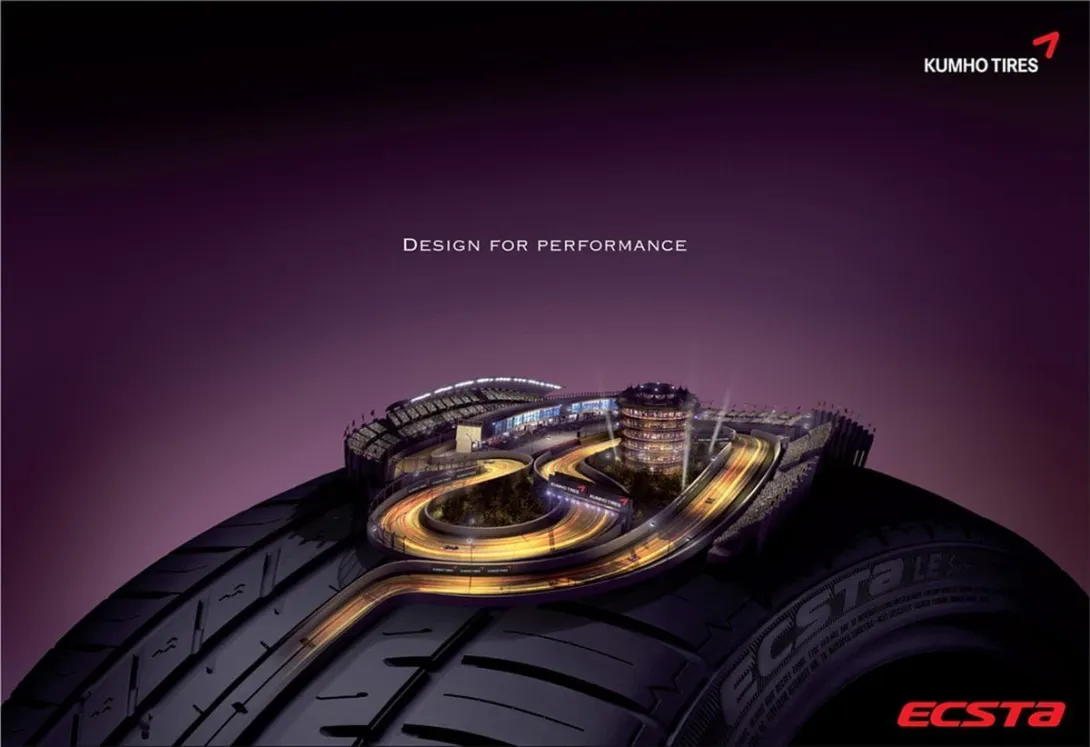 Kumho Tires ads