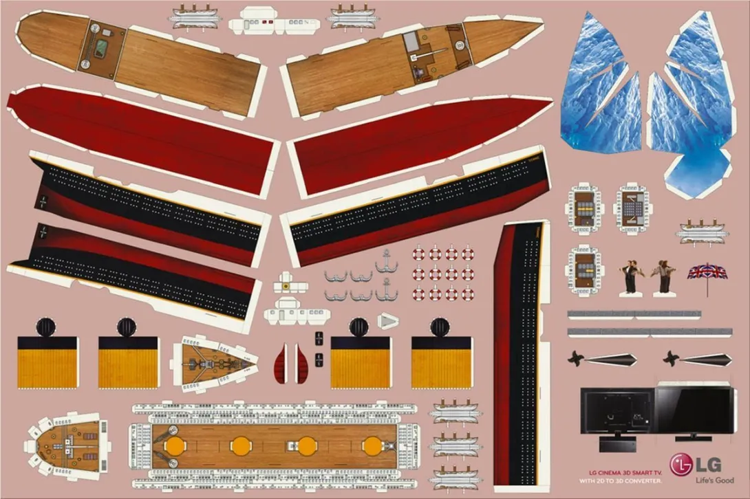 LG Cinema 3D Smart TV ads