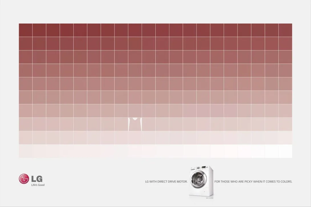 LG print ads