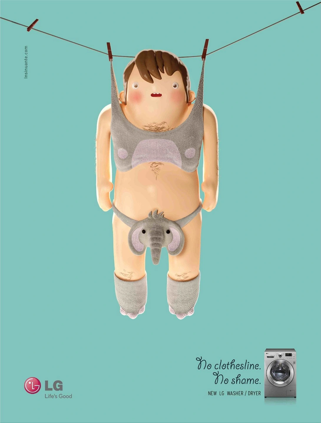 LG print ads