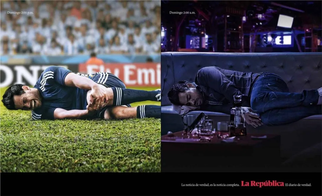 La Republica print ads