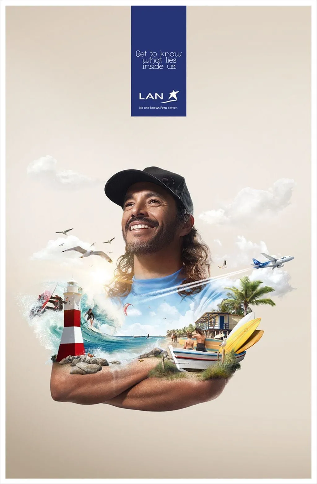 Lan Airlines ads