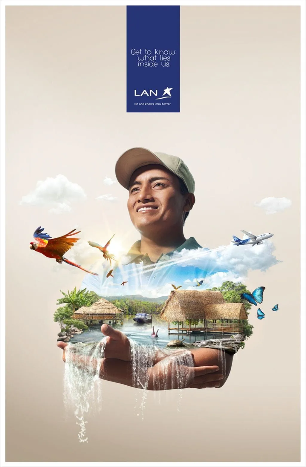 Lan Airlines ads