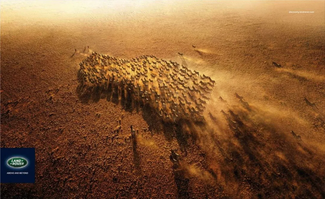 Land Rover print ads