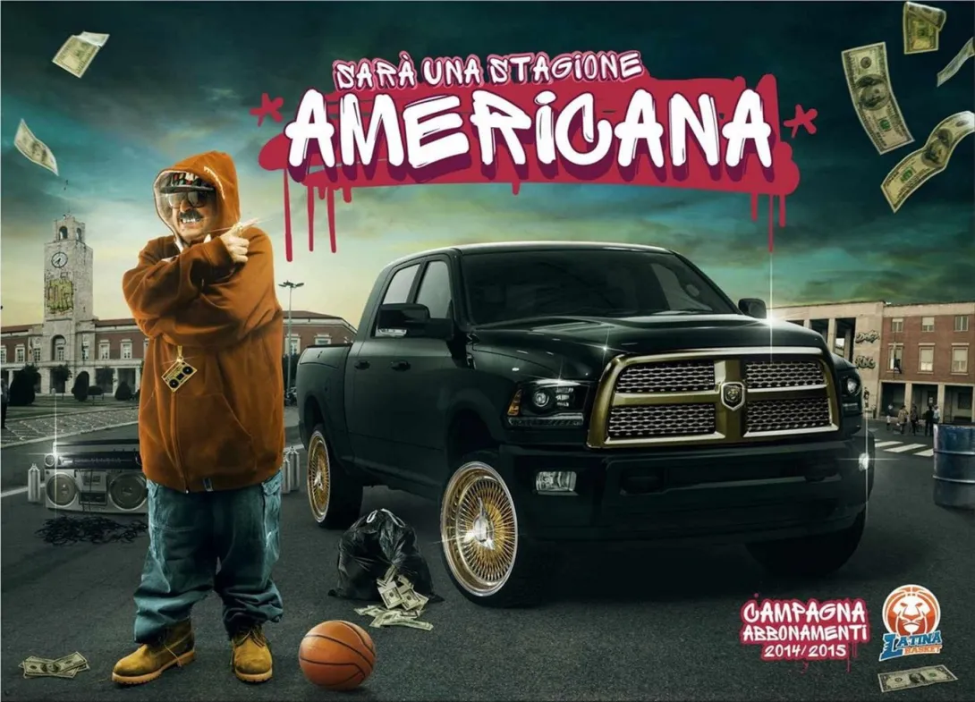 Latina Basket ads