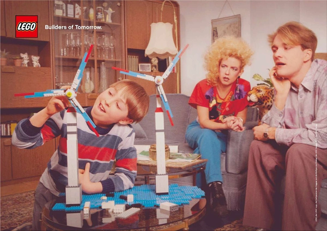 Lego print ads