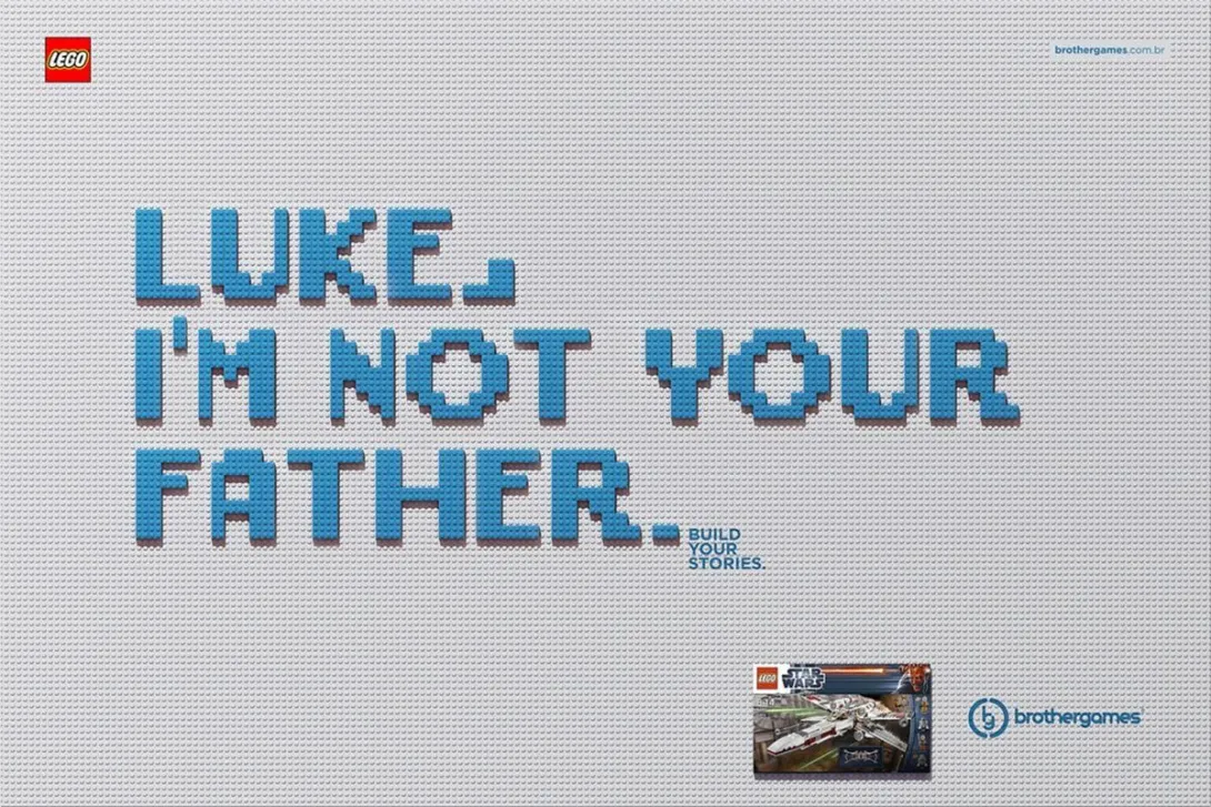 Lego print ads