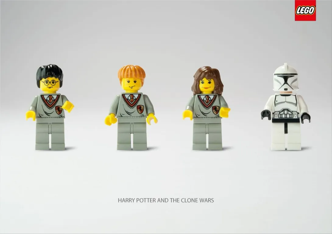 Lego print ads