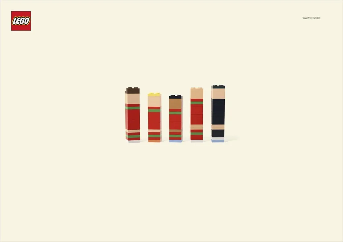 Lego print ads