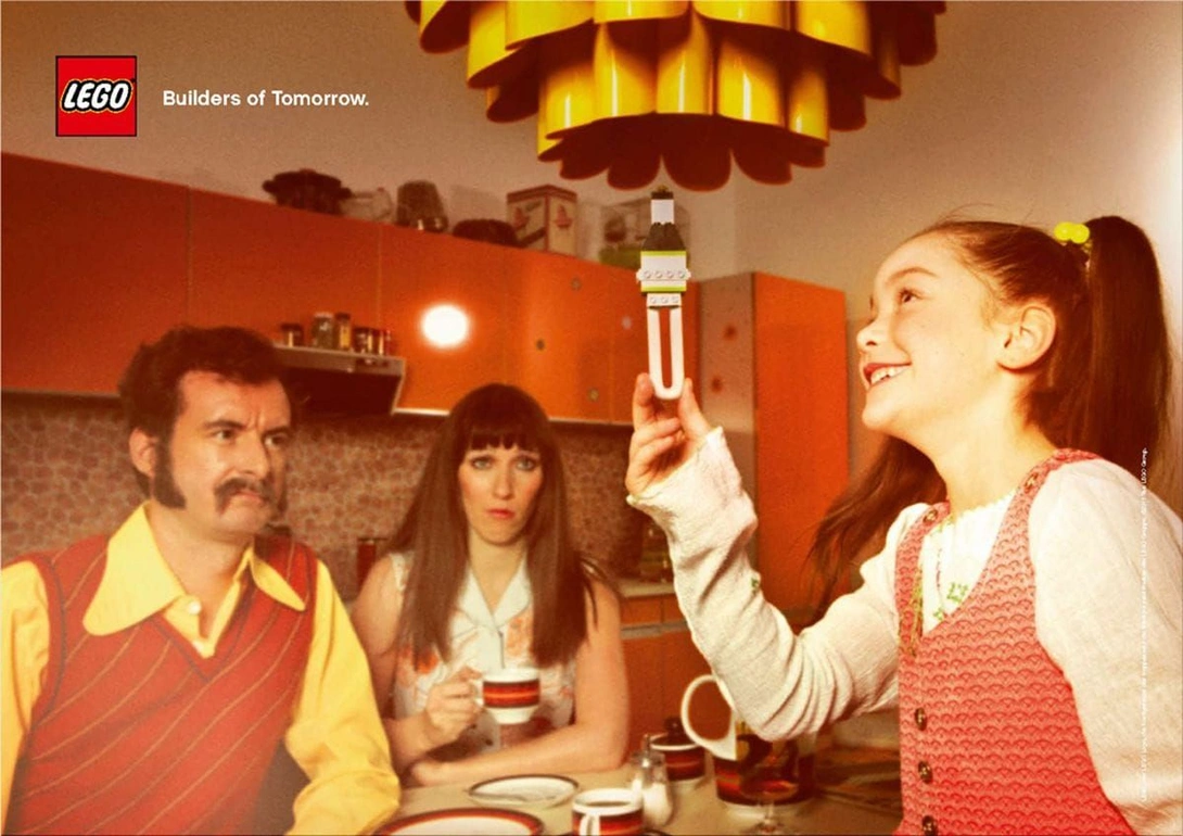 Lego print ads