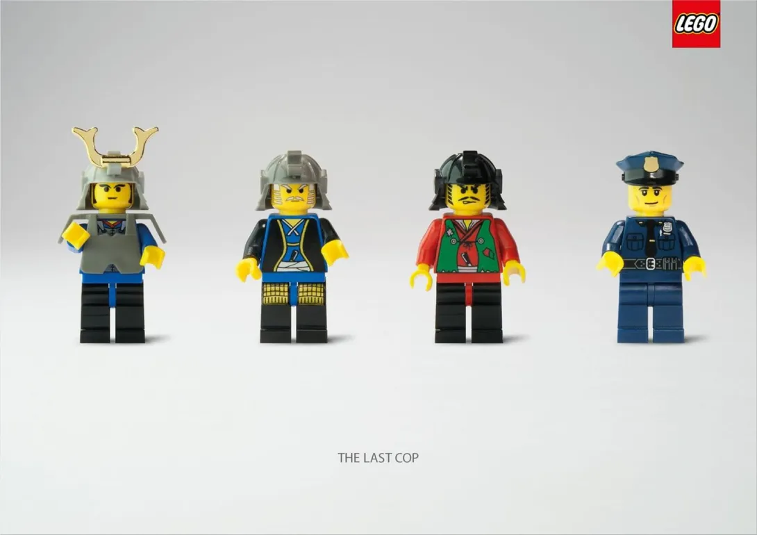 Lego print ads