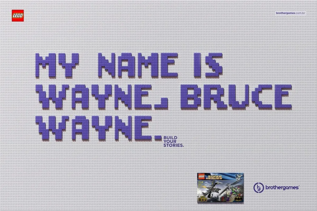 Lego print ads