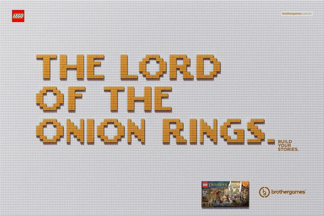Lego print ads