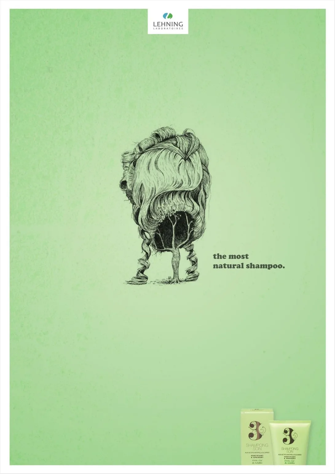 Lehning shampoo ads