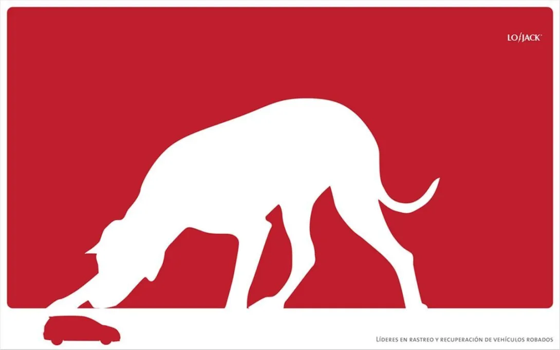 Lojack print ads