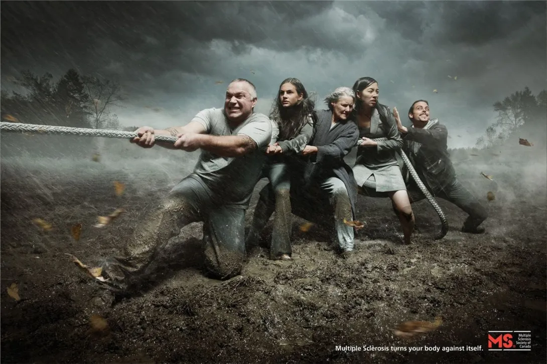 MS Society ads