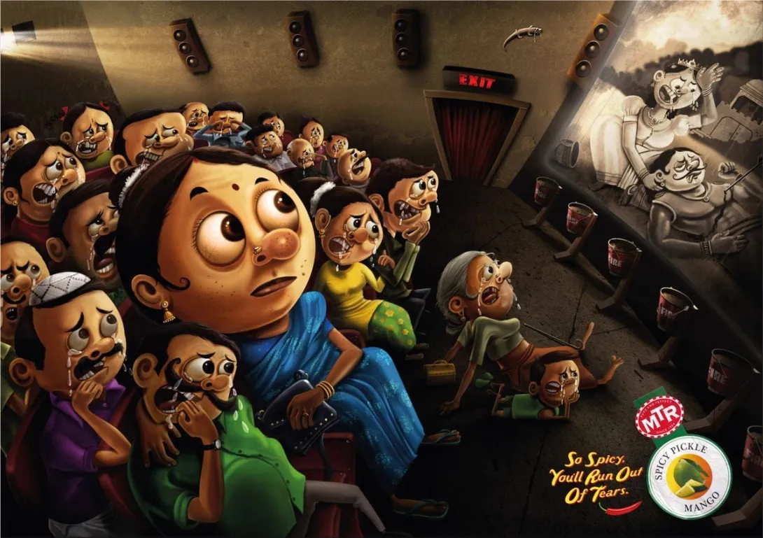 MTR Spicy Pickle ads