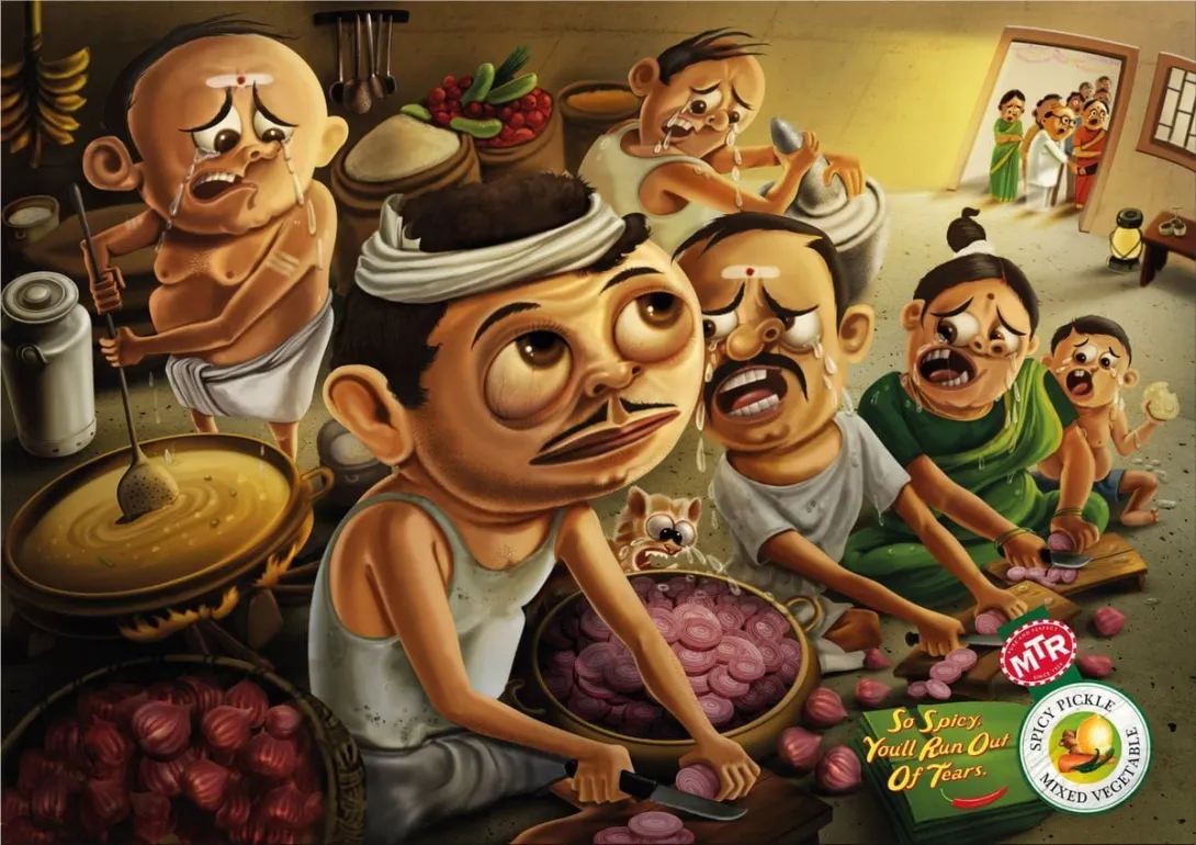 MTR Spicy Pickle ads