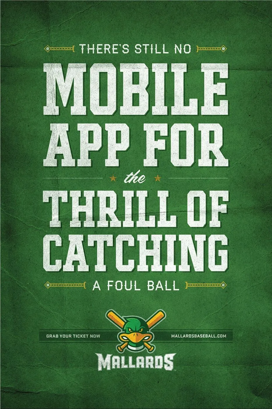Madison Mallards print ads