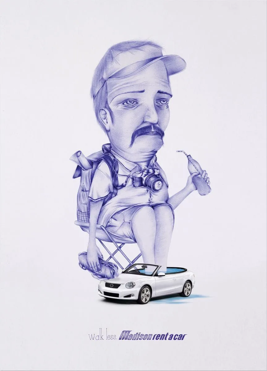 Madison Rent a Car ads