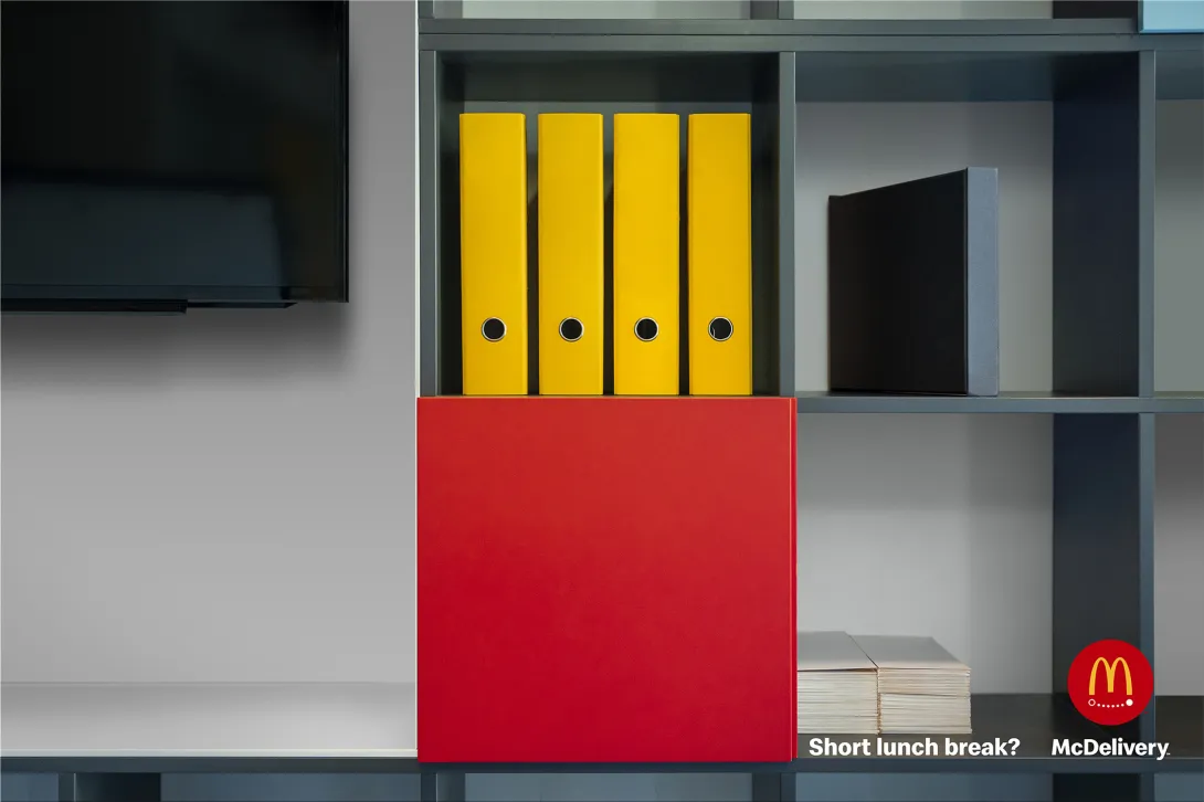 McDelivery: Short lunch break?