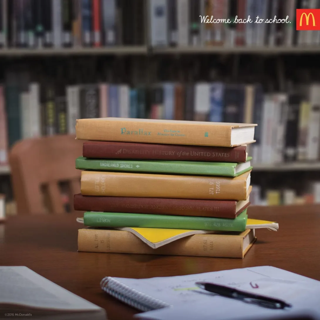 McDonald's: Welcome back to school