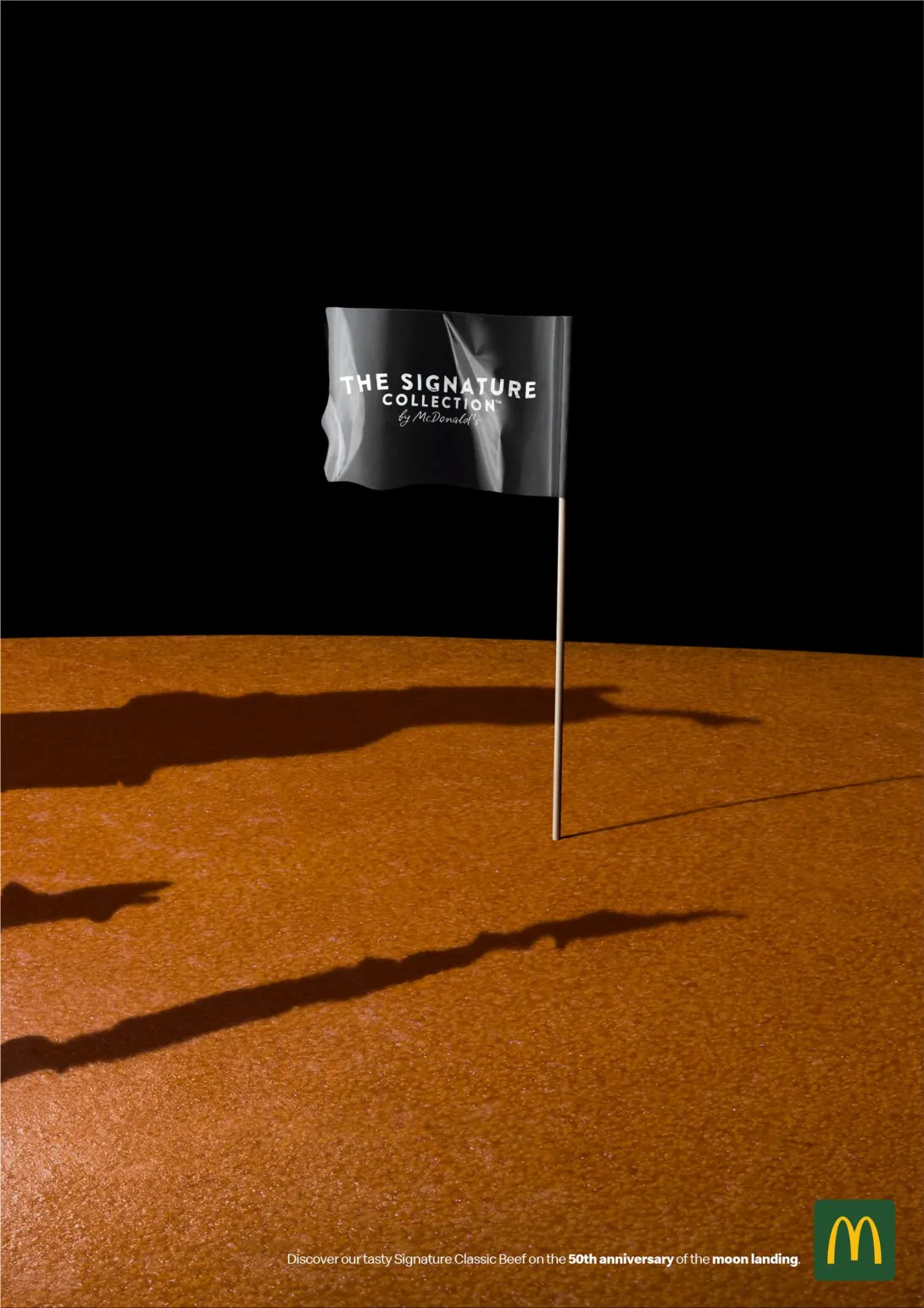 McDonald's "the 50th anniversary of the moon landing"